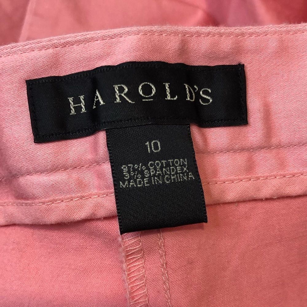 Harold’s pink chino slacks size 10 - Picture 4 of 7
